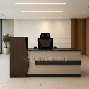 Office Desk : 1.8 Meter Front Office Reception Desk