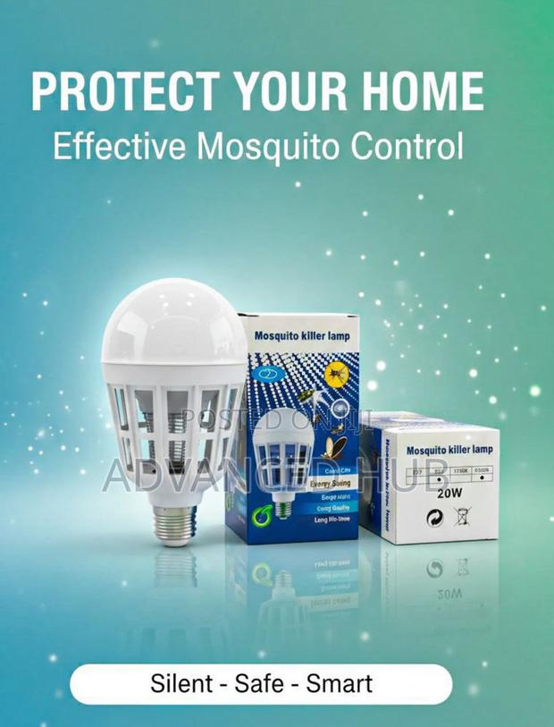 Dual Purpose Led Mosquito Killer Lamp Bulb - main view