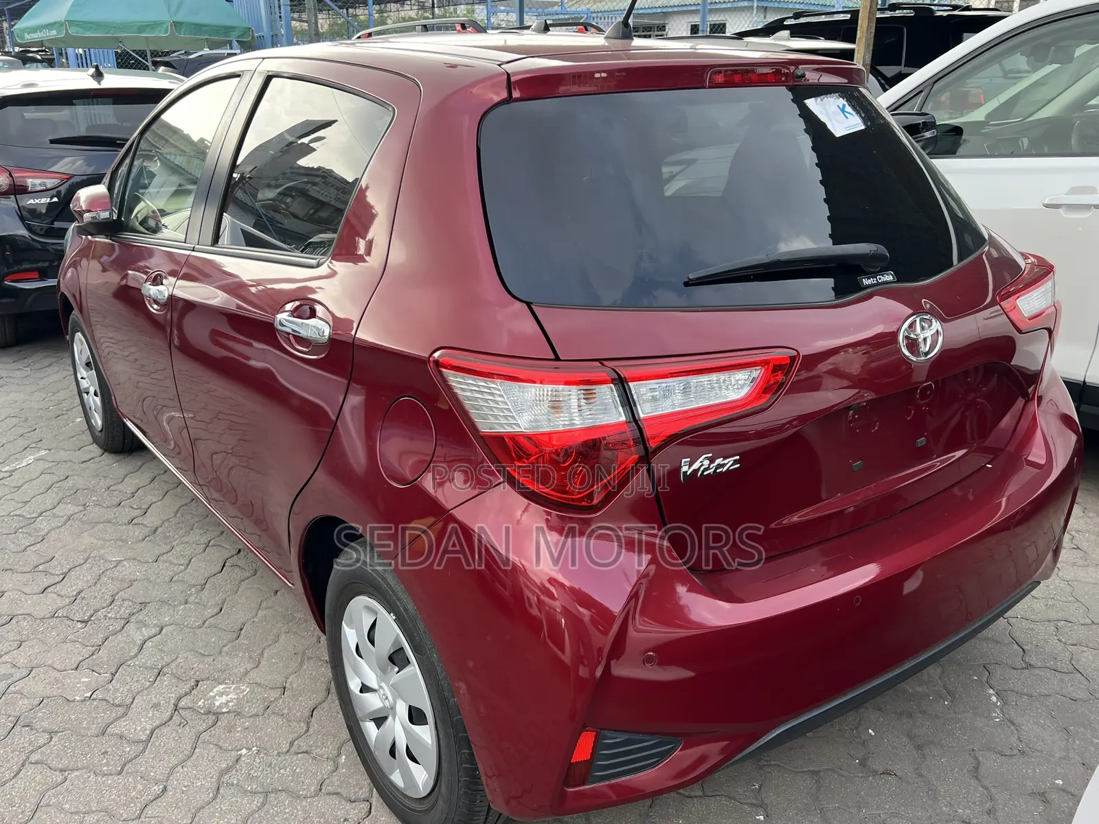 Toyota Vitz 2019 Burgundy