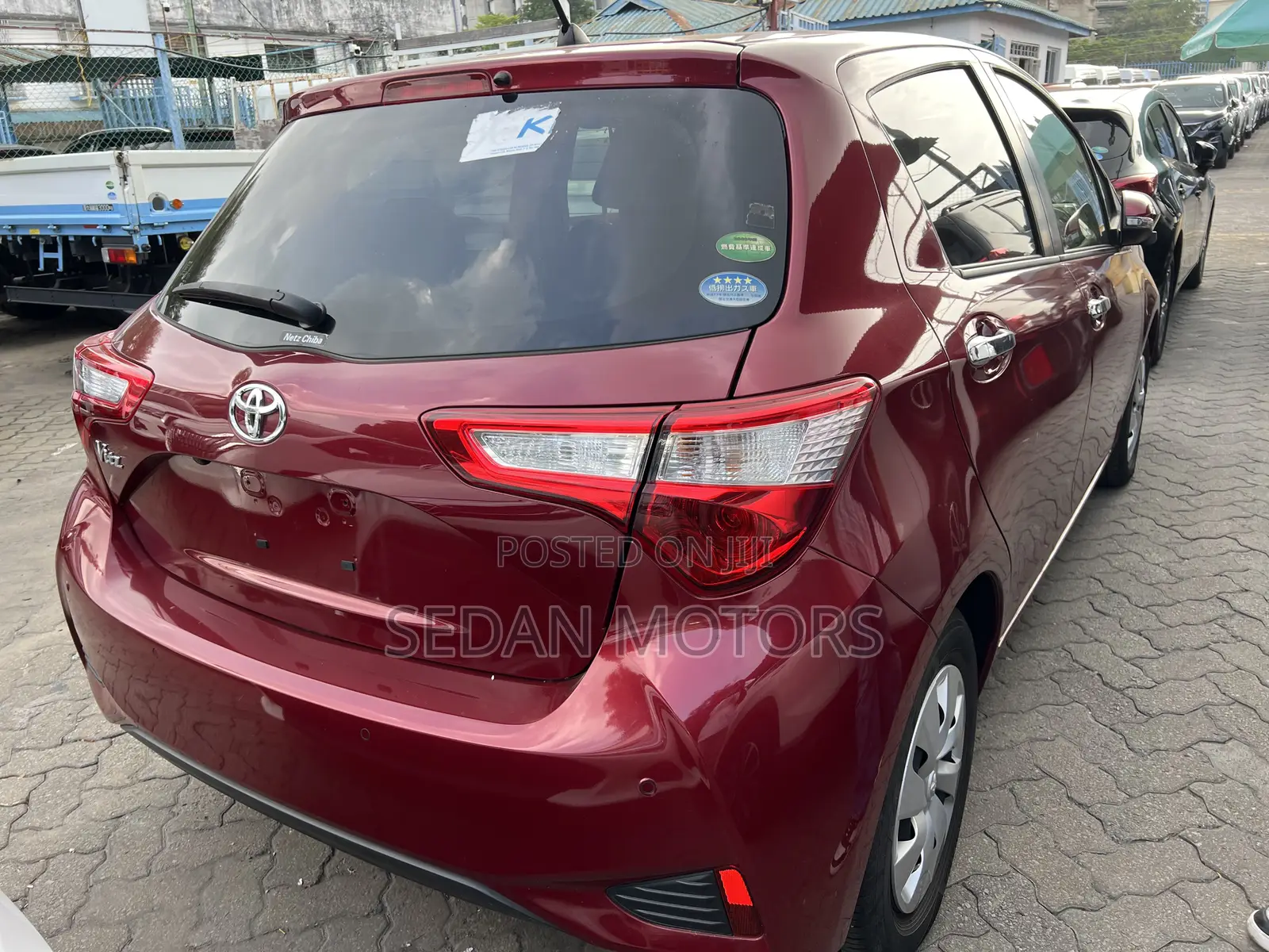Toyota Vitz 2019 Burgundy
