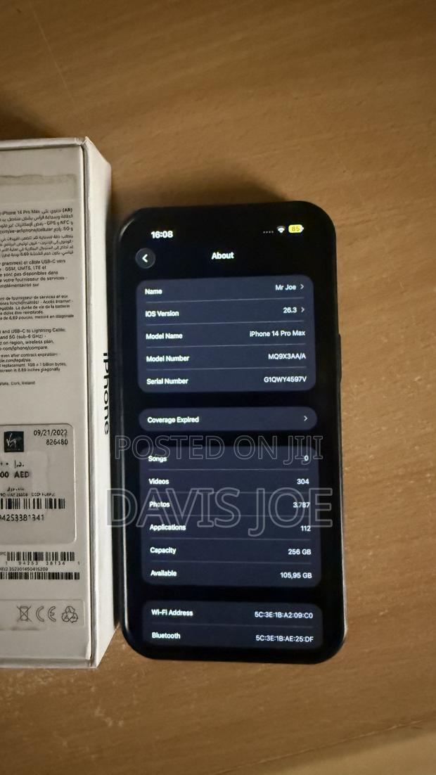 Apple iPhone 14 Pro Max 256 GB Purple - thumbnail 3