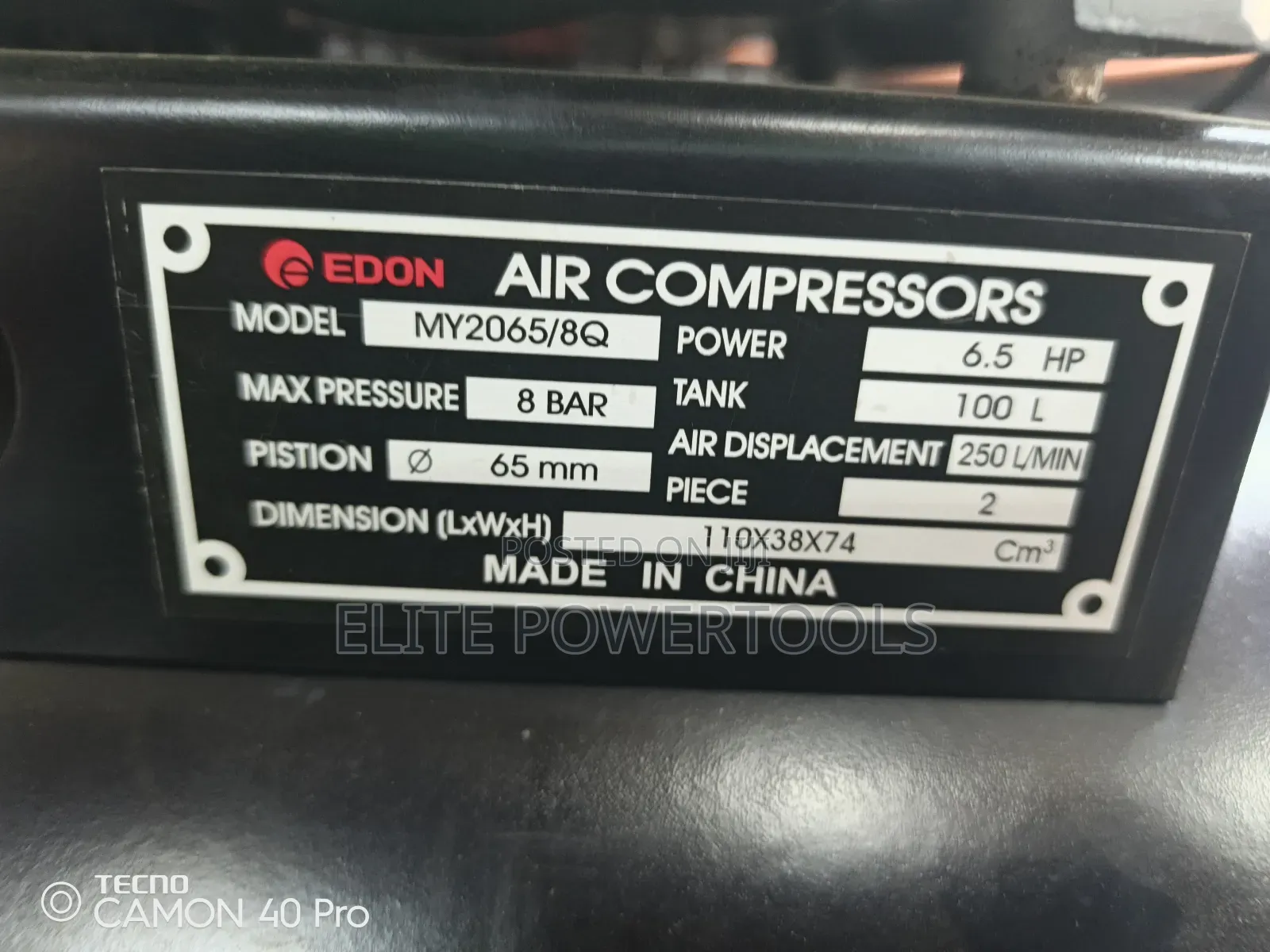 Petro 100l Compressor