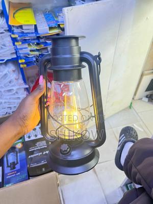 Hand Crank Lamp/Solar Powered Lamp - main view