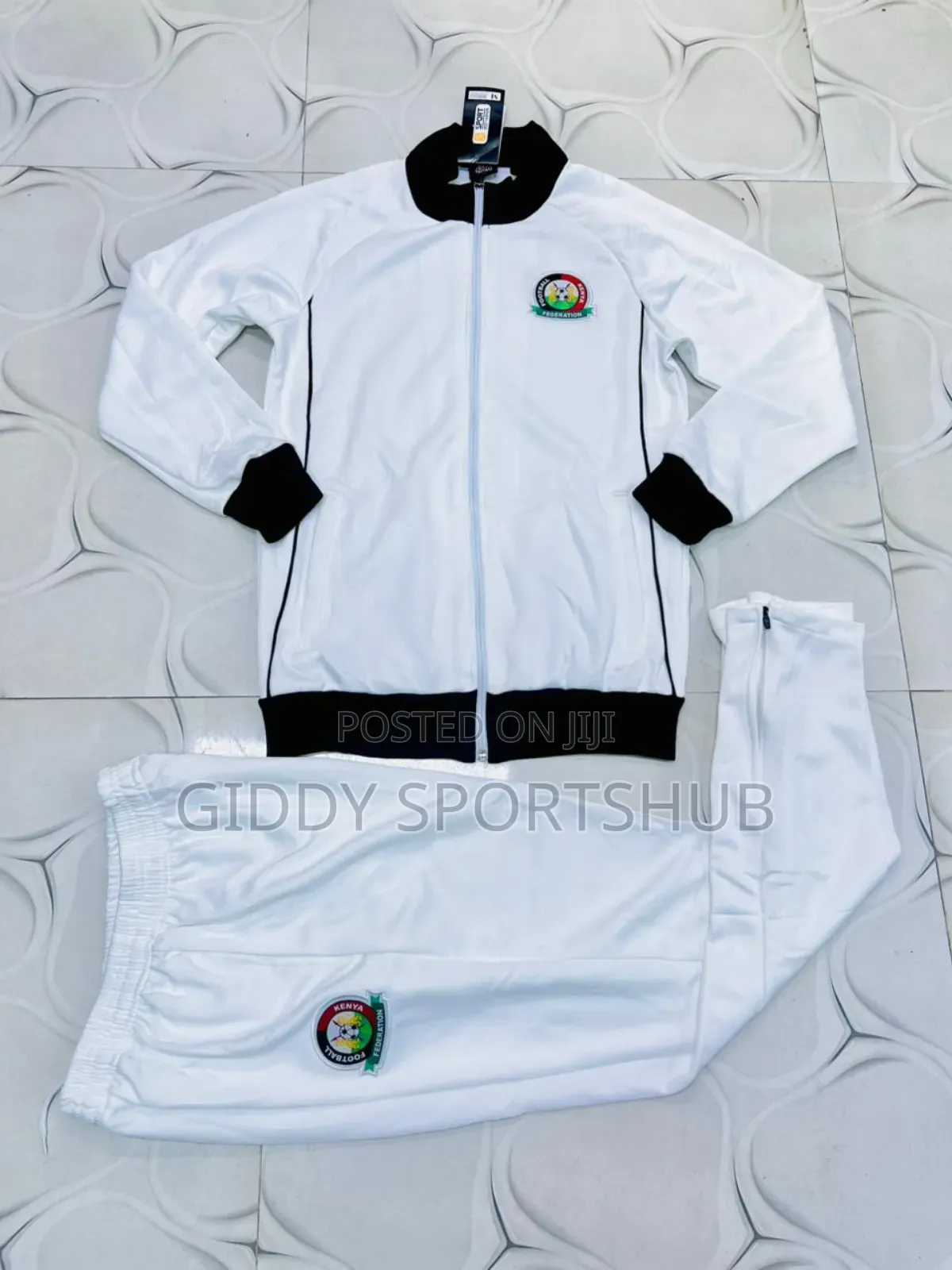 Kenya Tracksuits White