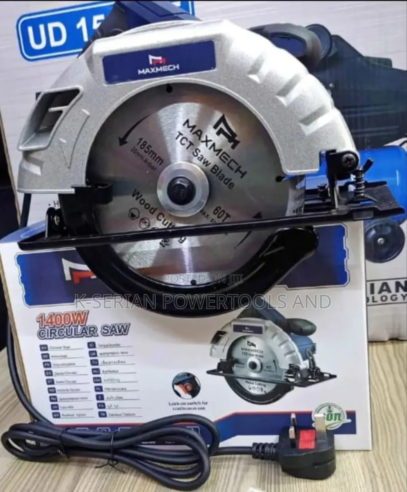 Maxmech 1400w Circular Saw 7'/7' Maxmech Circular Saw