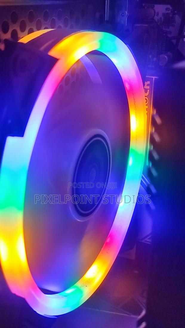 3pcs Coolmoon RGB 120mm Fan Black
