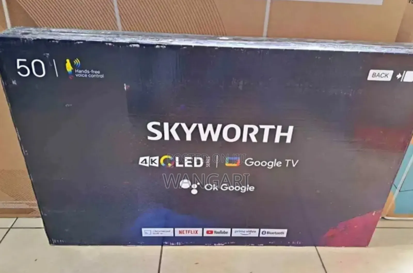 With Warranty Skyworth Qled 50 Inch Tv