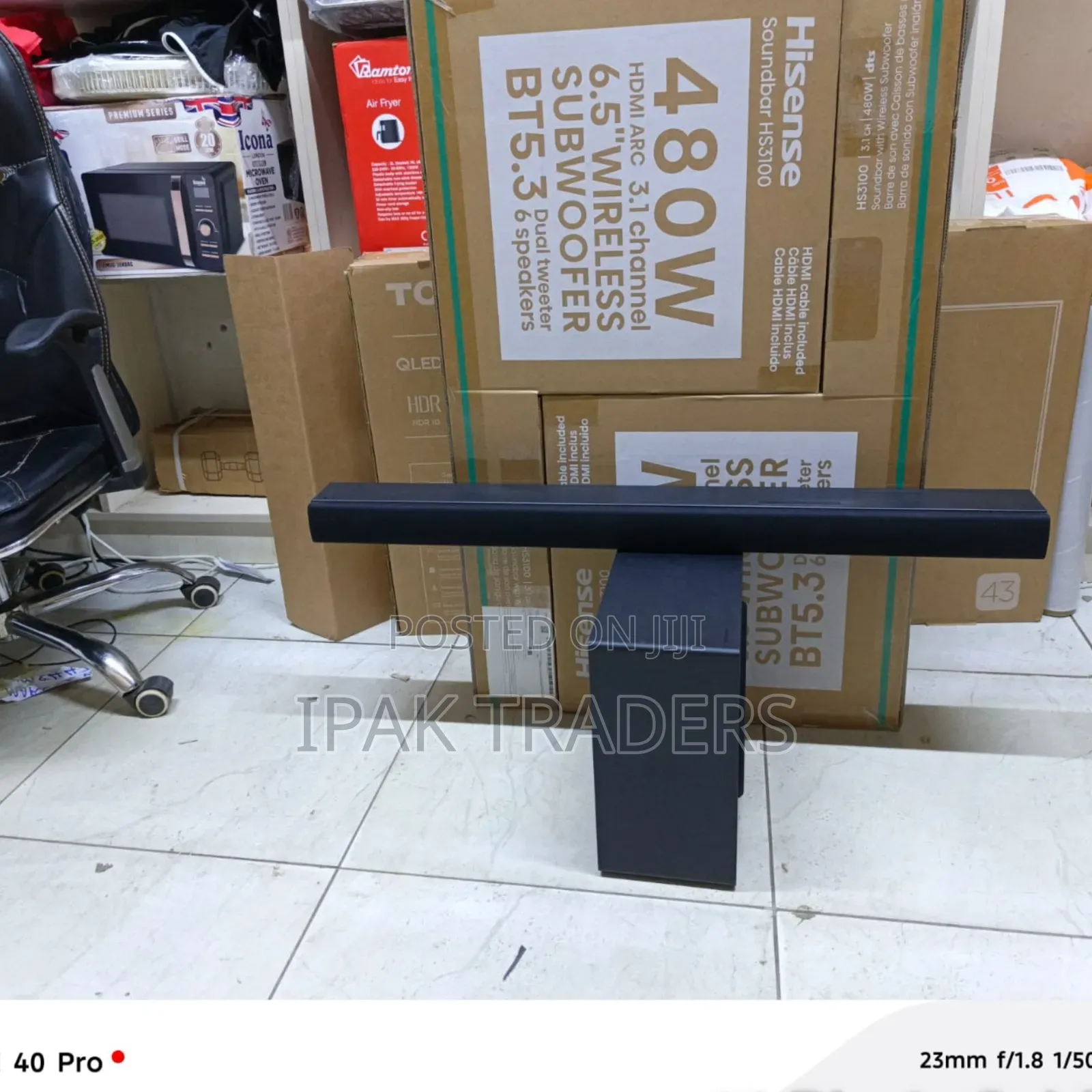 *Hisense Hs3100 3.1ch 480w Soundbar