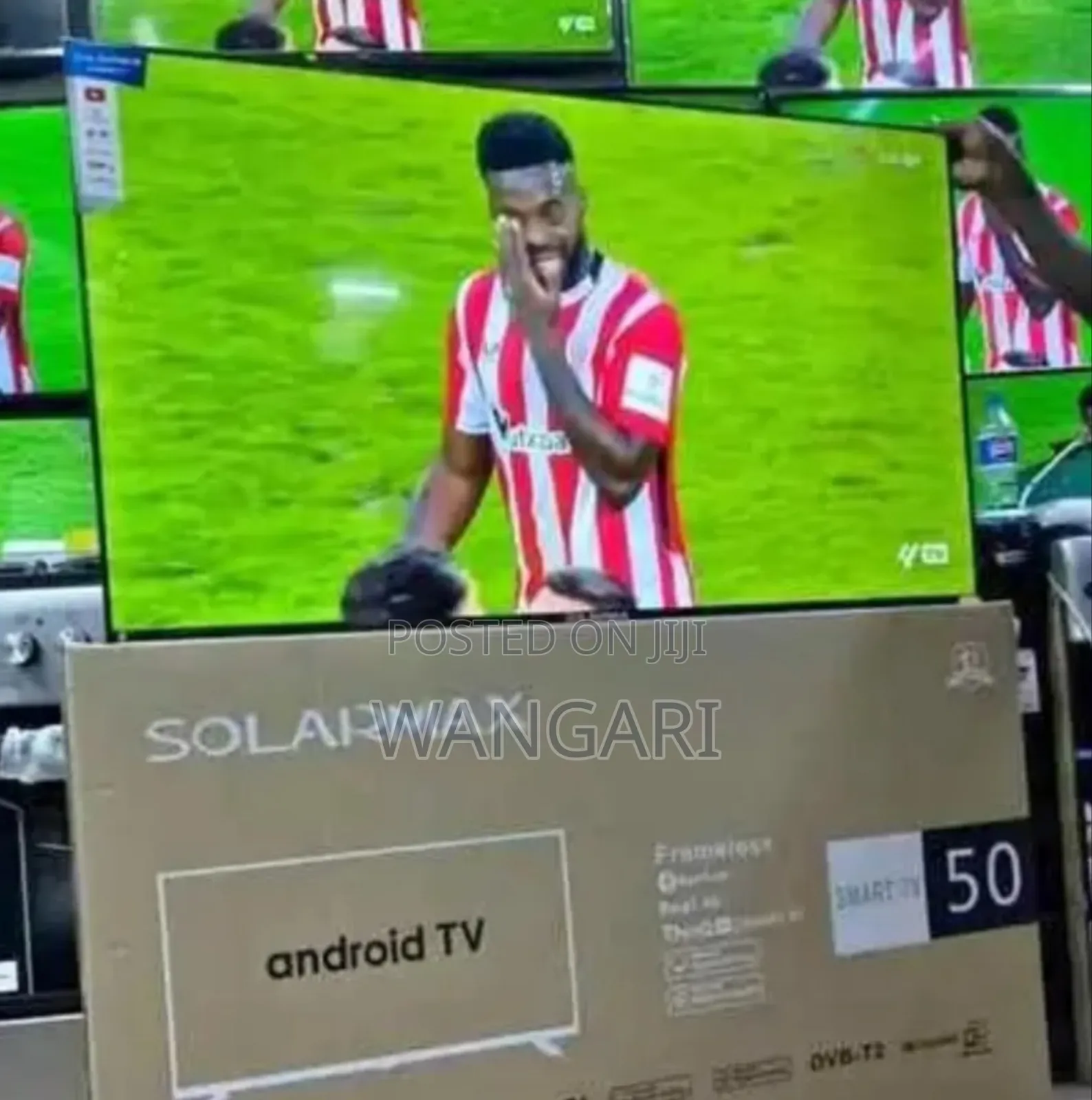 With Warranty Solarmax 50inch Smart Android Television