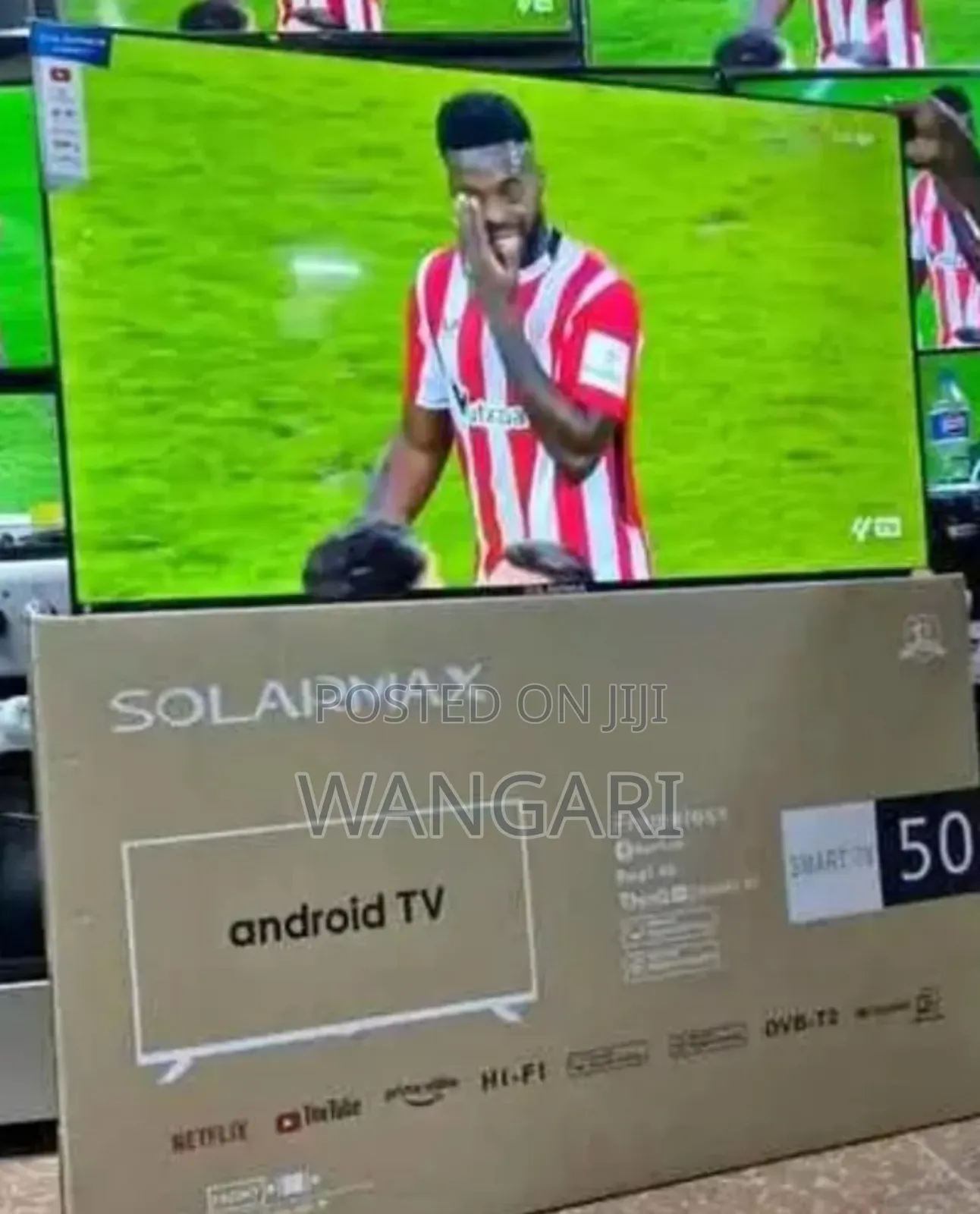 14 Months Warranty Solarmax 50 Inch Smart Android Television