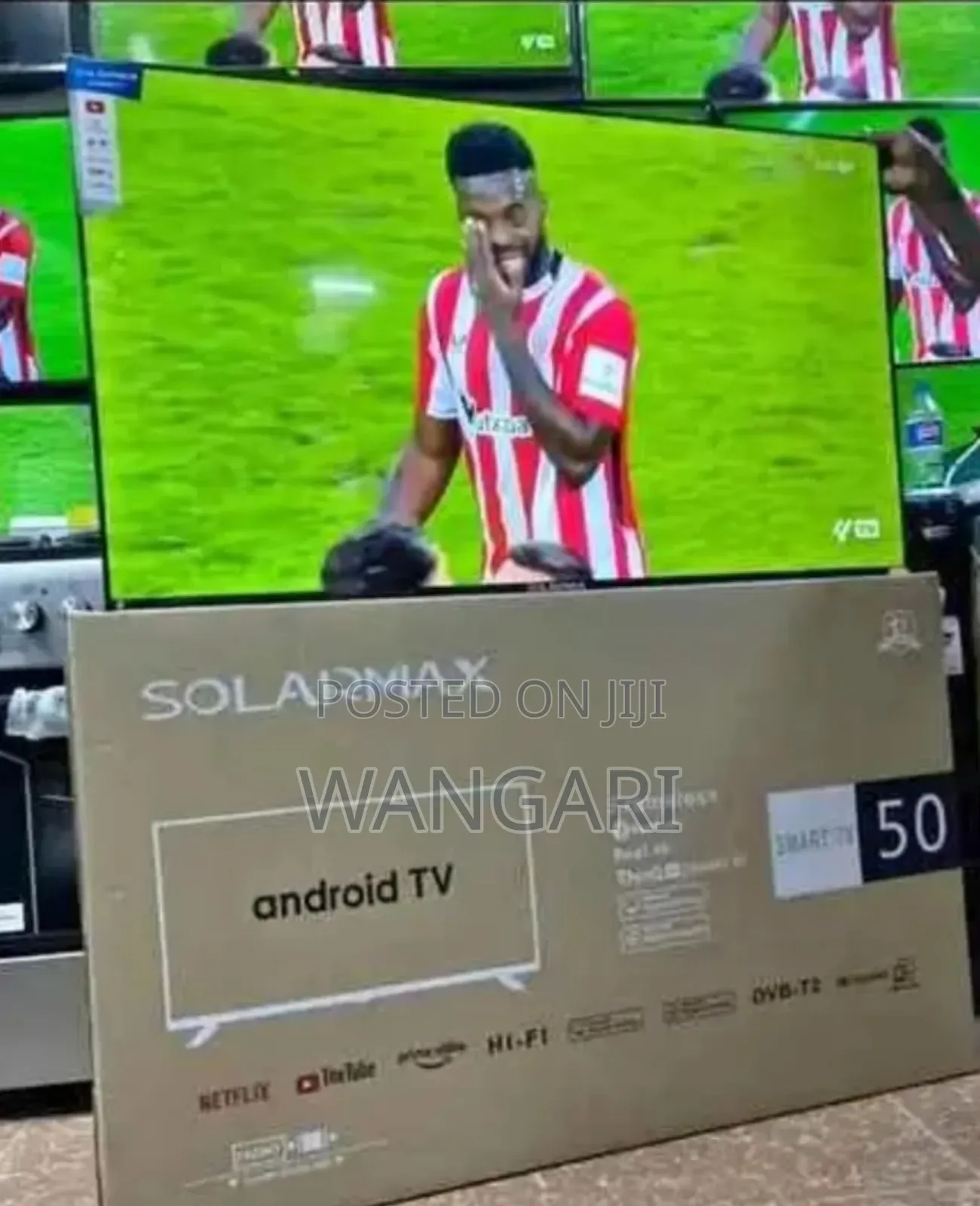Wifi Enabled Solarmax 50 Inch Smart Android Television