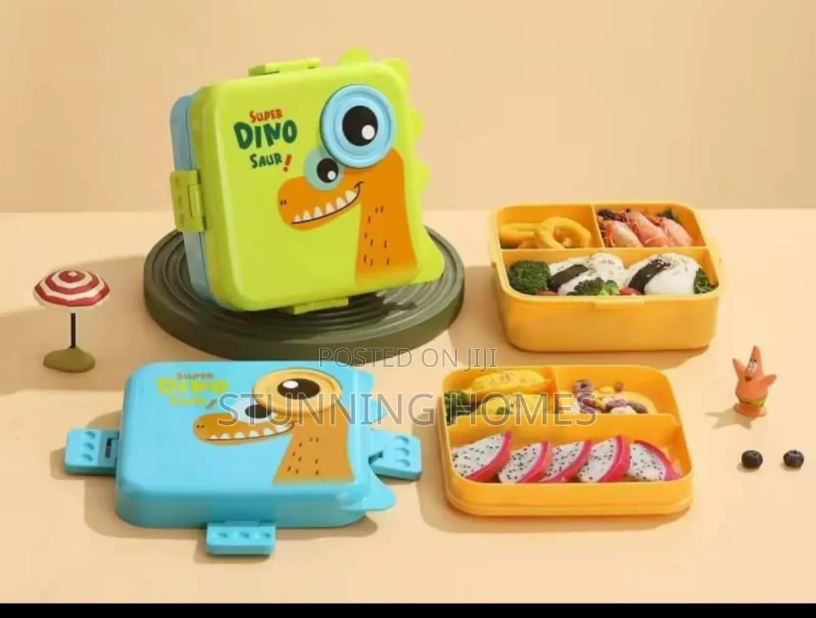 Dino Cartoon Themed Snack Box