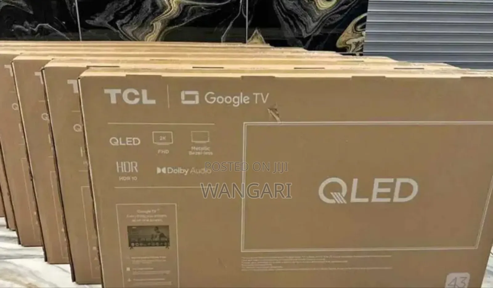 Pre Installed Apps TCL 43 Inch Qled Television