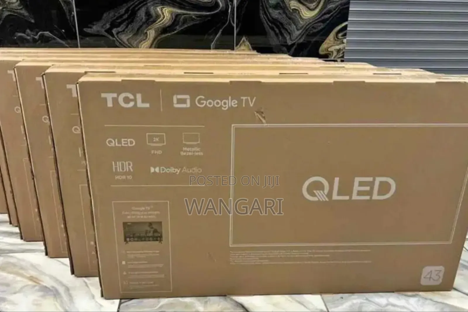 Pre Installed Apps TCL 43 Inch Qled Television