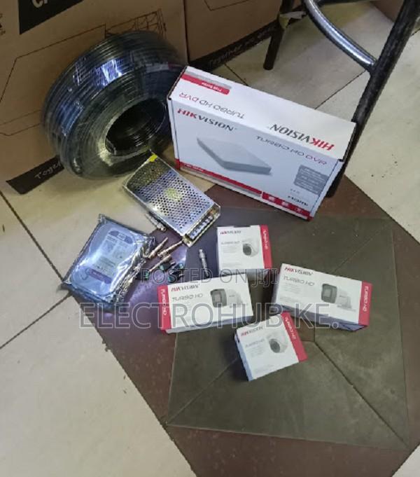 Hikvision 4 Channel Cctv Kit//Hikvision 4 Channel Cctv Kit