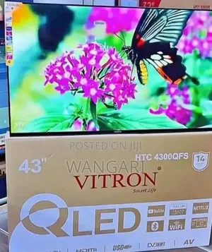 Pre Installed Apps Qled Vitron 43 Inch Smart Tv Htc4300fs