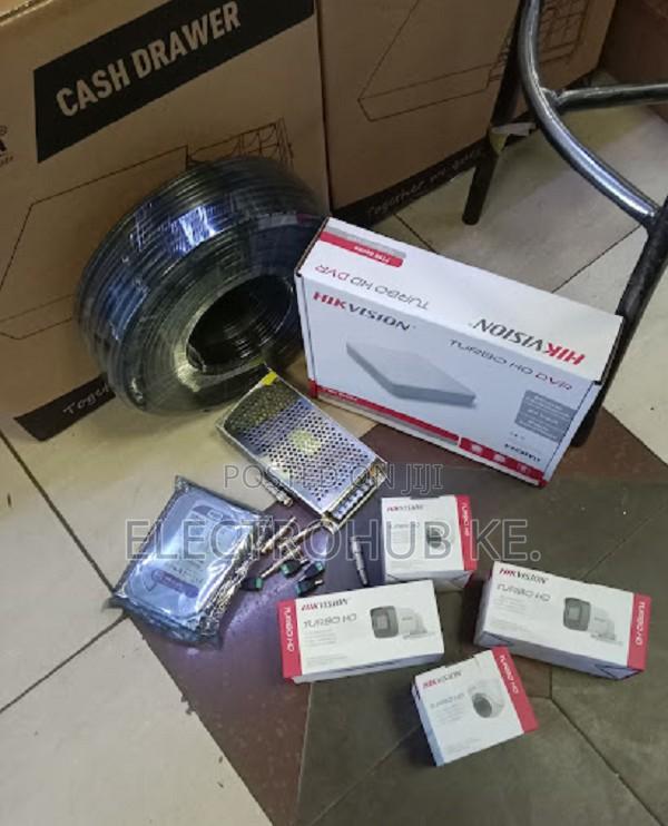 Hikvision 4 Cameras Cctv Package - main view