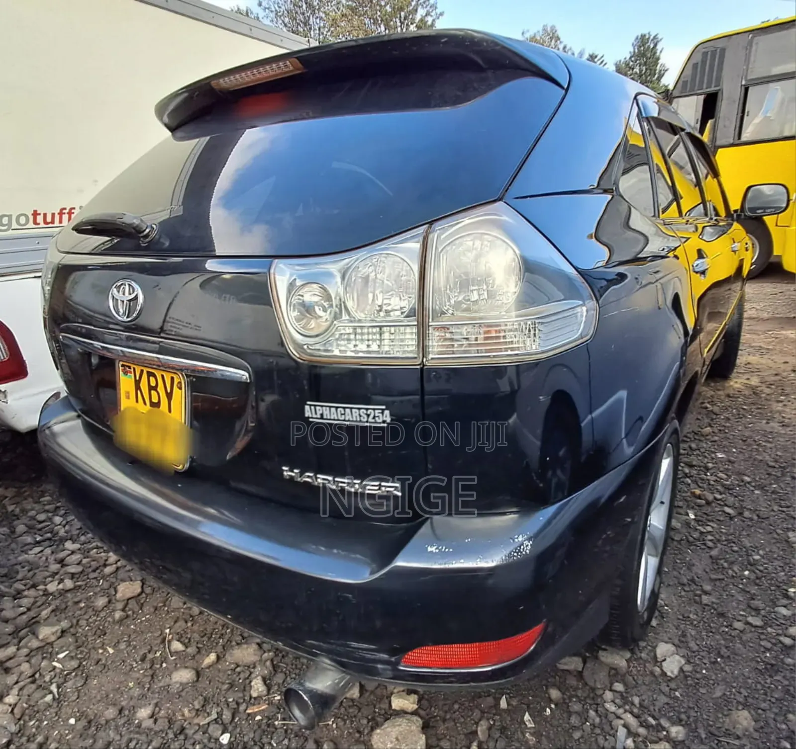 Toyota Harrier 2008 Black