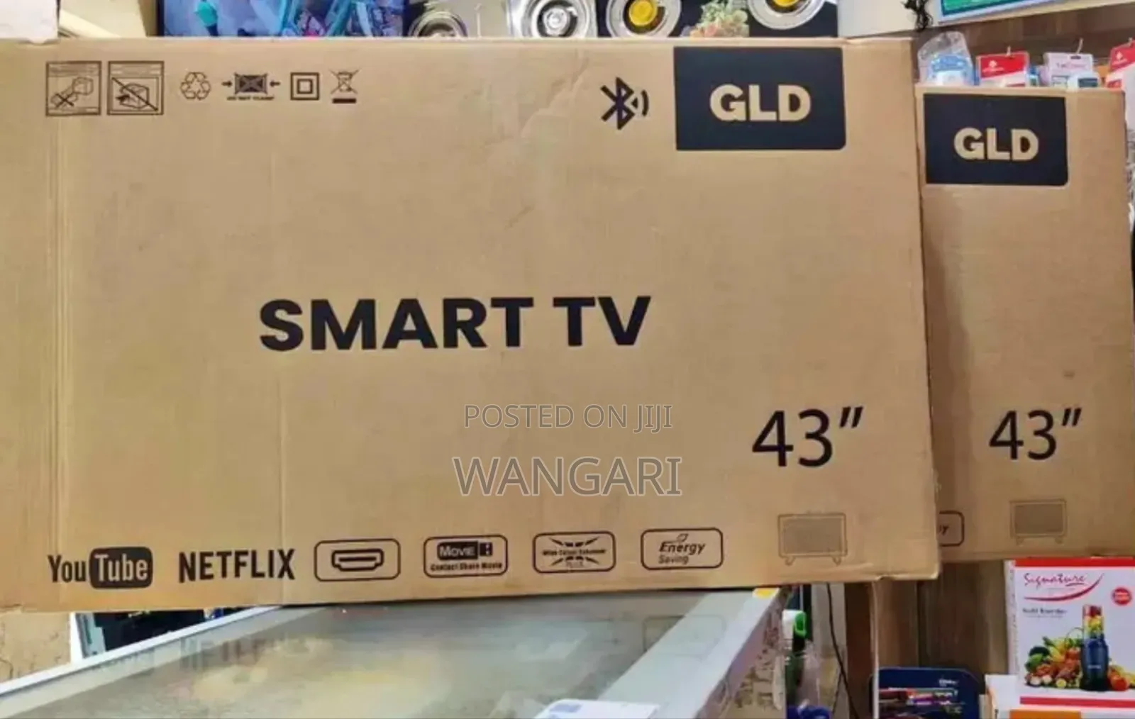 Bluetooth Enabled GLD 43 Inch Smart Tv