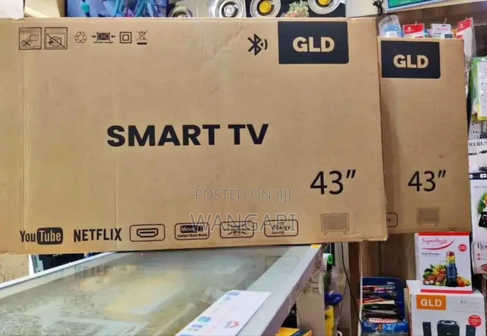 Wifi Enabled GLD 43 Inch Smart Tv