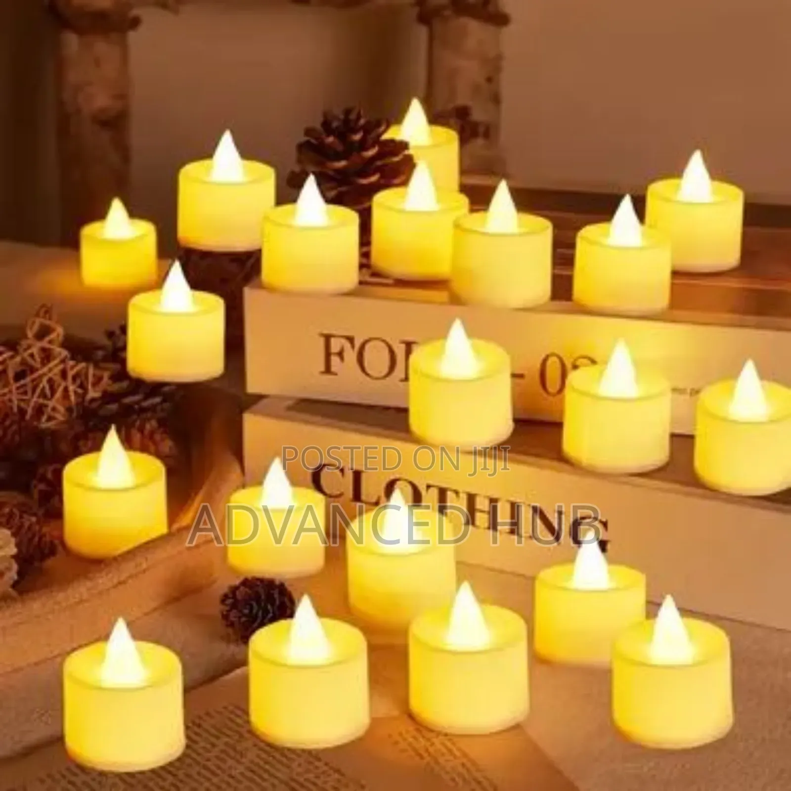 Flameless Led Tea Ligjt Candles Decorations For Parties,Weddings.