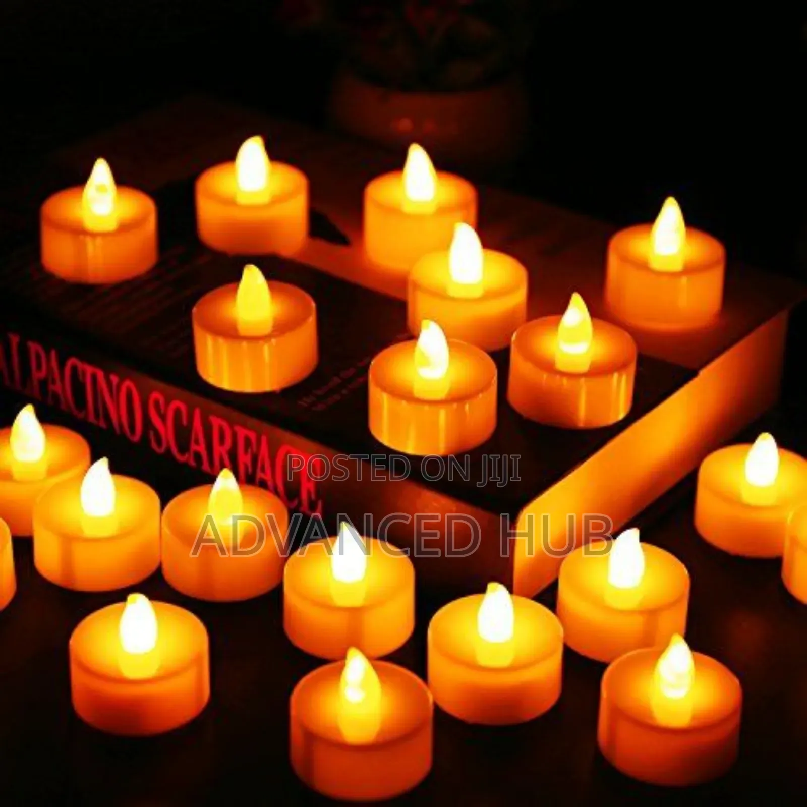 Flameless Led Tea Ligjt Candles Decorations For Parties,Weddings.