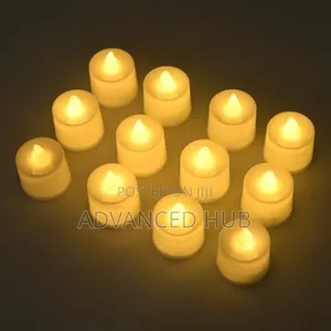 Flameless Led Tea Ligjt Candles Decorations For Parties,Weddings.