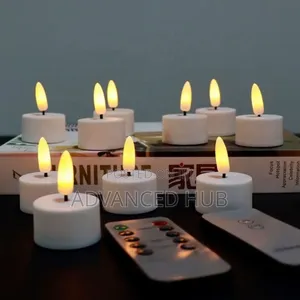 Flameless Led Tea Ligjt Candles Decorations For Parties,Weddings.