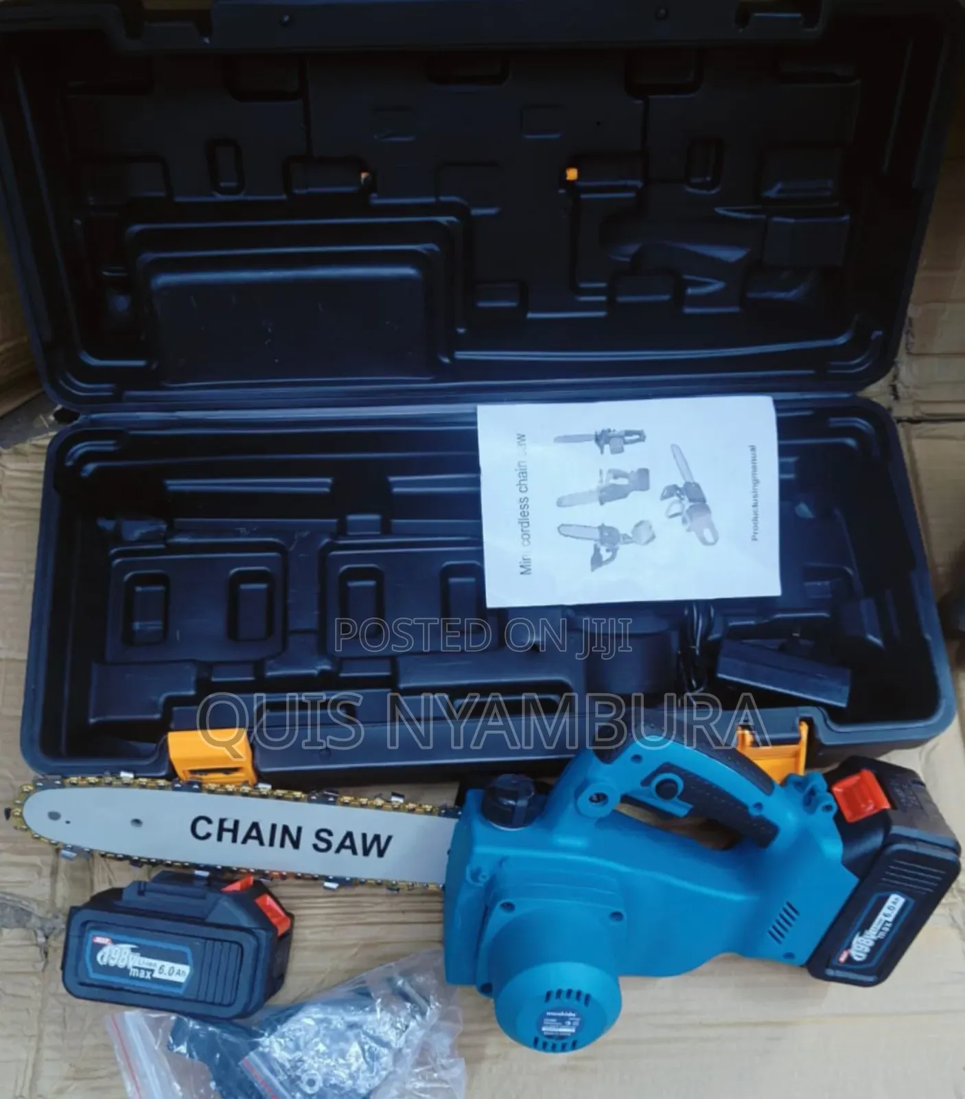Cordless Chain Saw/ Makita 12" Chainsaw Machine