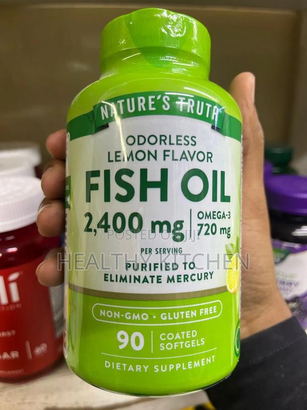 Fish Oil 2400mg|Omega-3720mg