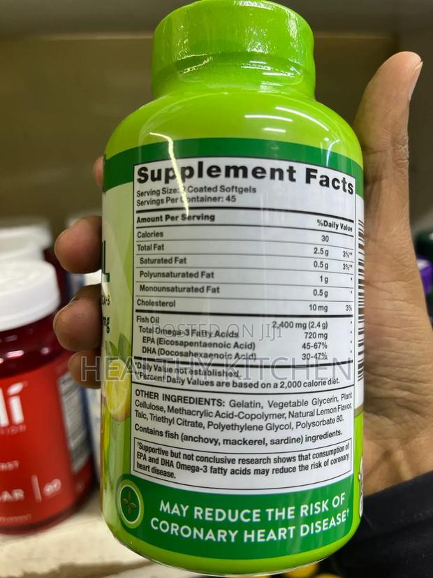 Fish Oil 2400mg|Omega-3720mg - thumbnail 2