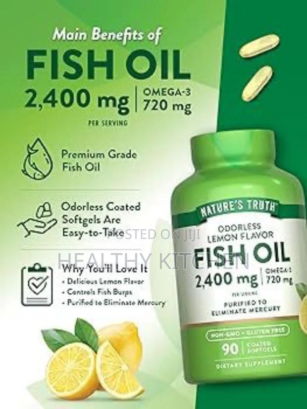 Fish Oil 2400mg|Omega-3720mg - thumbnail 4