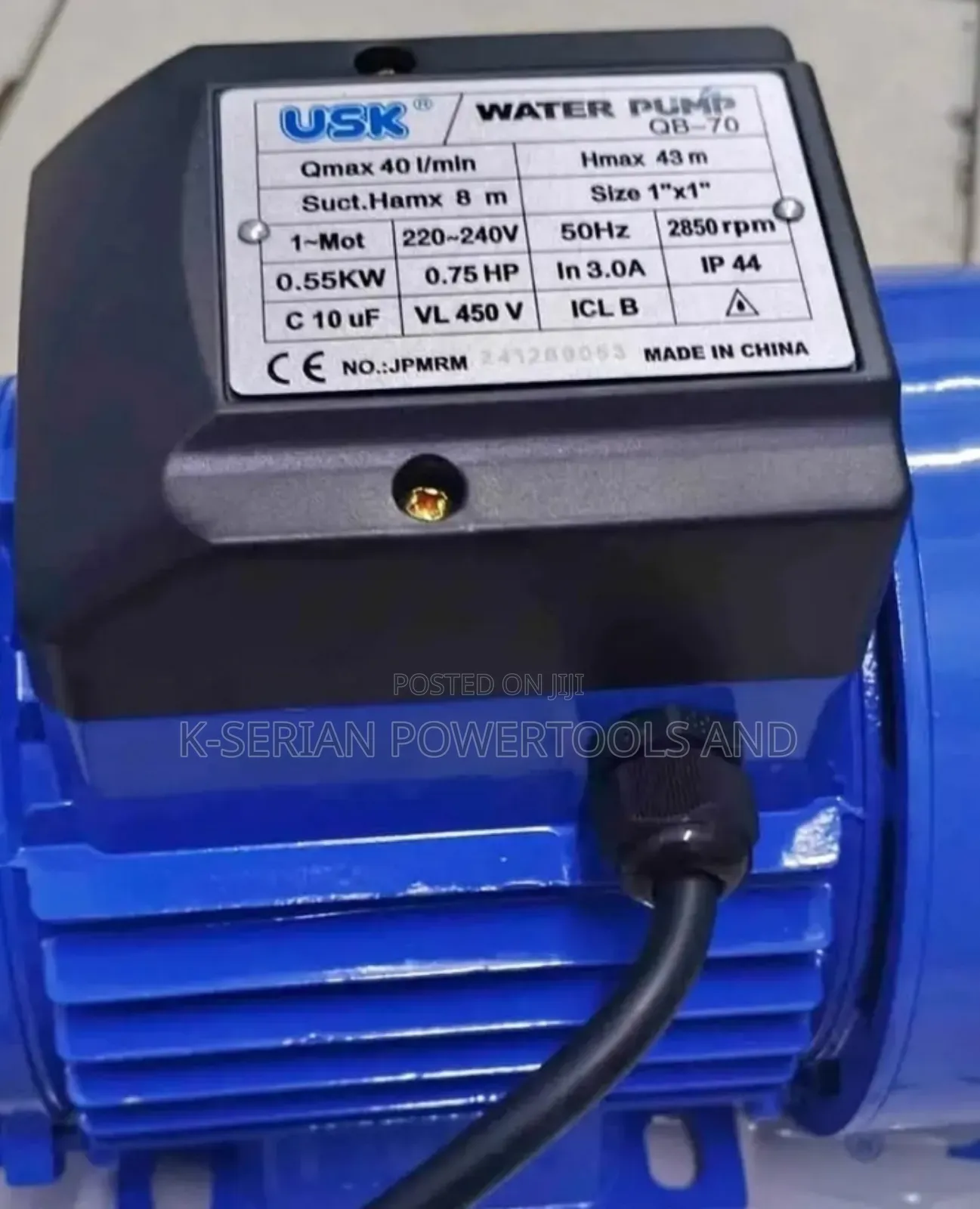 Ideal 0.5hp Booster Pump/Heavy Duty Booster Pump
