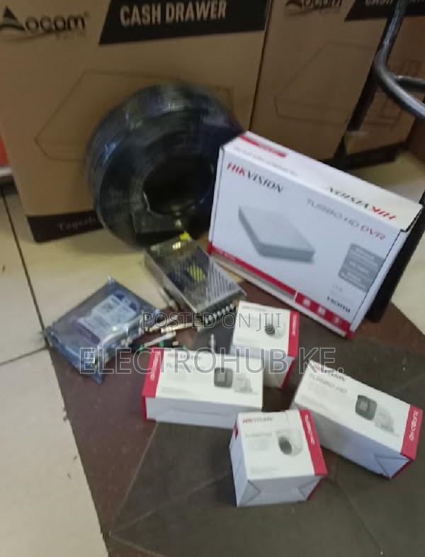 4 Camera Set Cctv Hikvision 2mp - main view