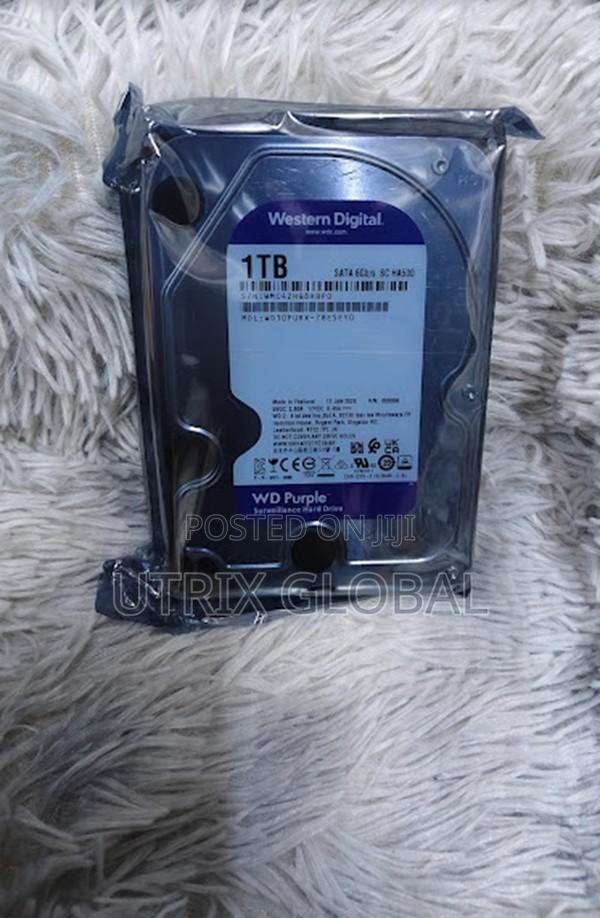 Wd 1tb Cctv Hard Disk Reliable Security Camera Recording