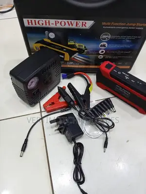 Multi-Functional 12v 99800mah Booster With Air Compressor Pump