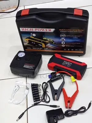 High Power Portable 12v 99800mah Booster With Tire Inflator