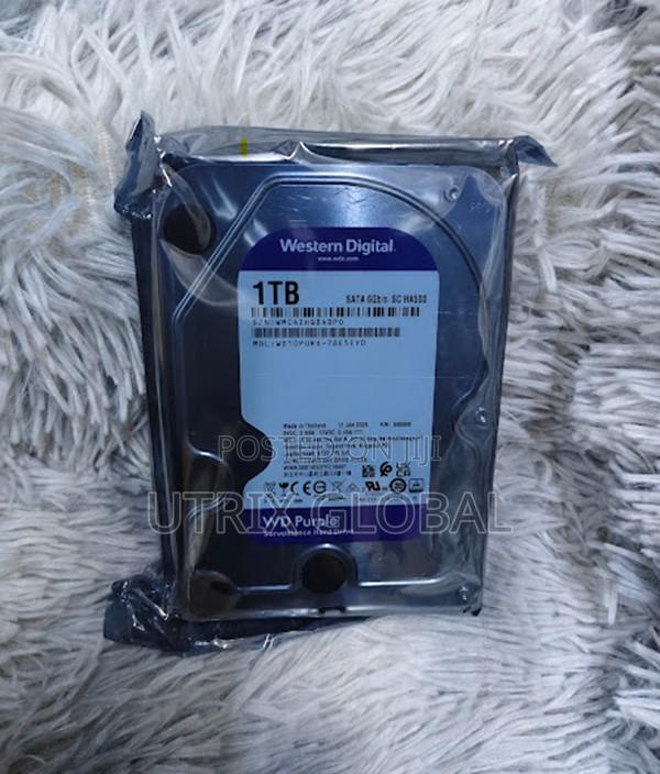 Wd Purple 1tb Hard Disk For Security Camera Storage - main view