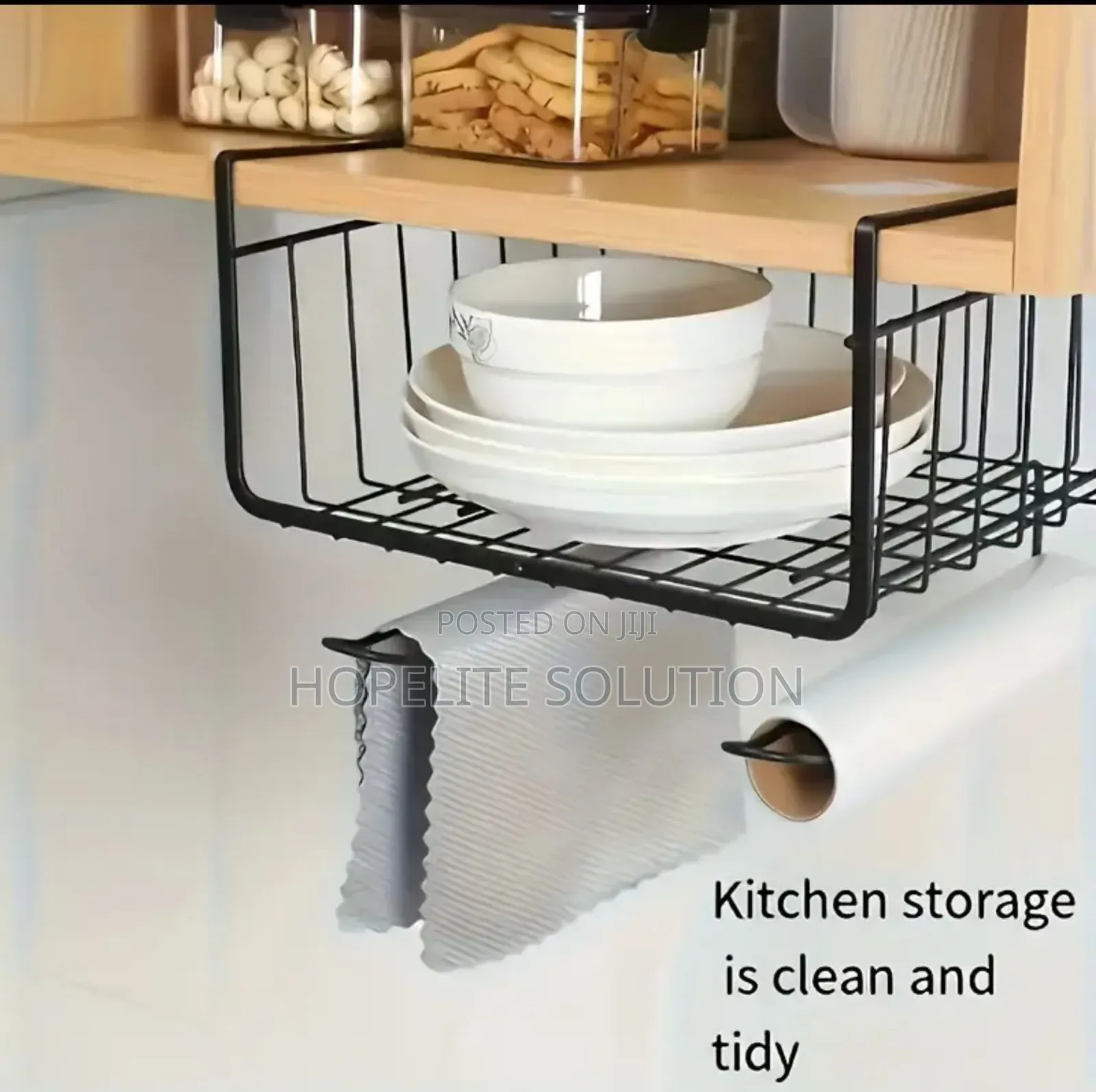 Metallic Under Shelf Rack 
Color
