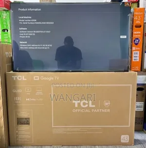 Prime Video 43 Inch TCL Google Tv