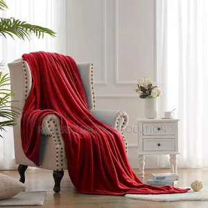 Cuddle-Ready Coral Fleece Blanket