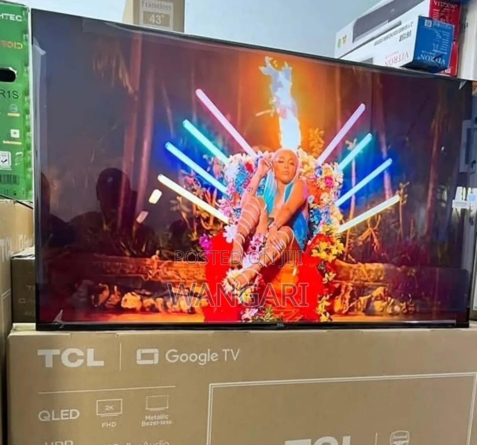 Frameless 2 K Qled 43 Inch TCL Google Tv