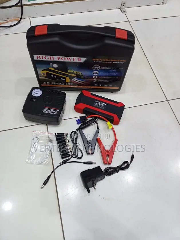 12v 99800mah Car Jump Starter With Air Compressor for Emergencies