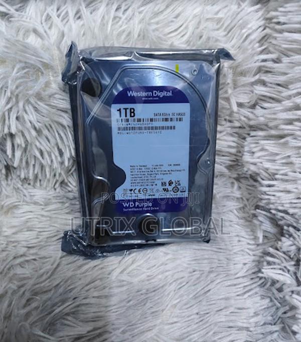 Western Digital Purple 1tb Dvr Hard Disk For Cctv Cameras