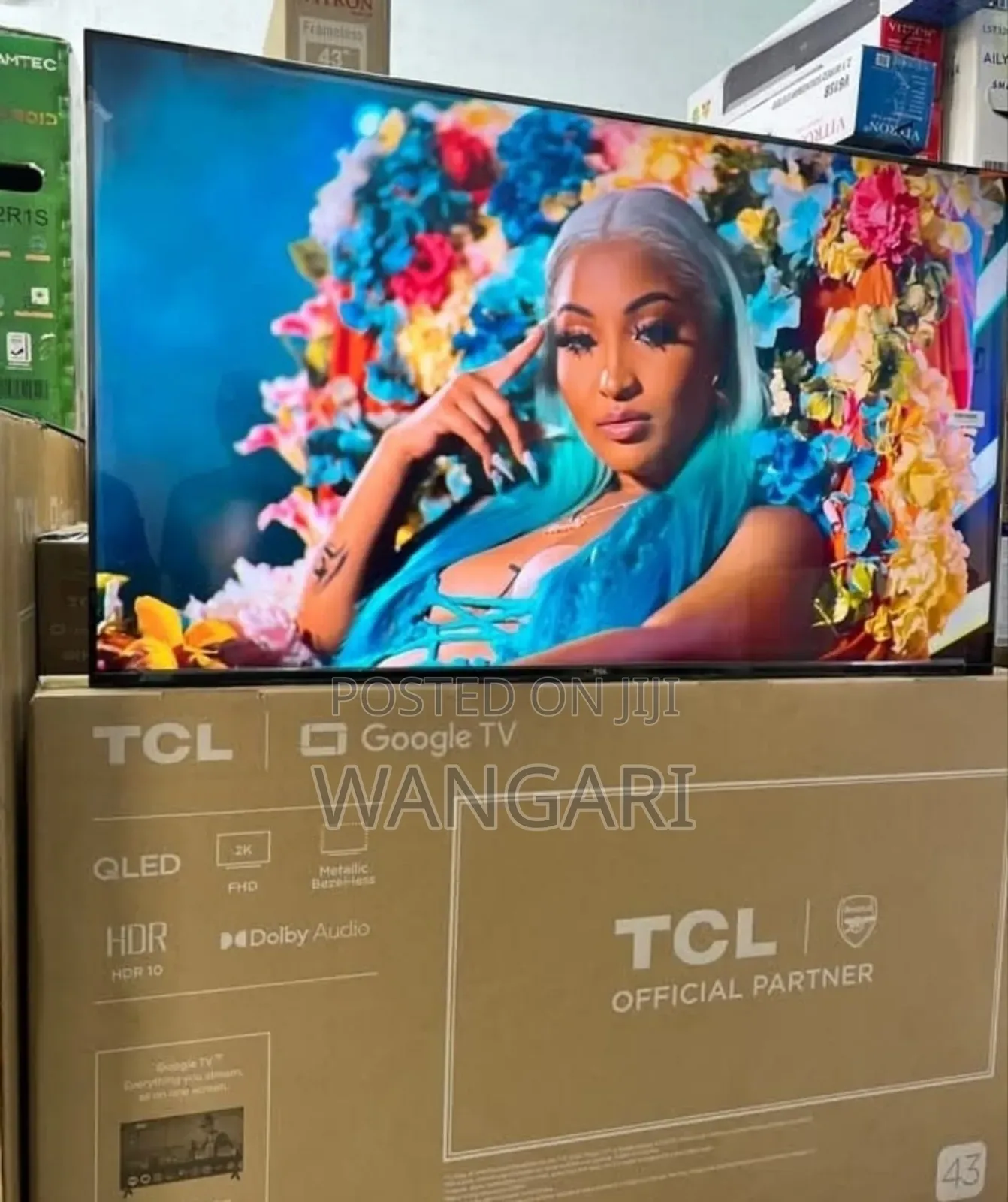 Clear Photos 43 Inch TCL Google Tv