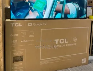 Restocked 43 Inch TCL Google Smart Tv