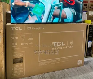 Restocked 43 Inch TCL Google Smart Tv