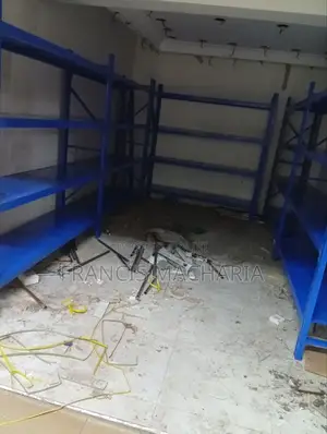 Interlocking Industrial Shelves