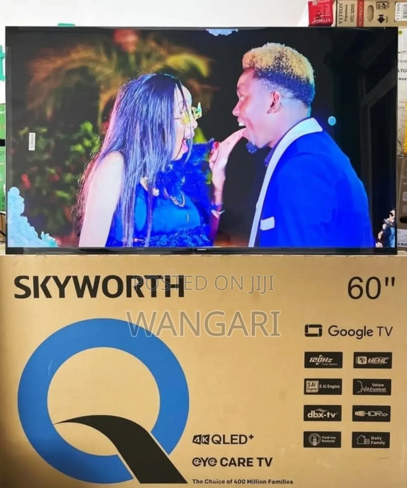 Wifi Enabled Skyworth 60 Inch Qled Goggle Tv