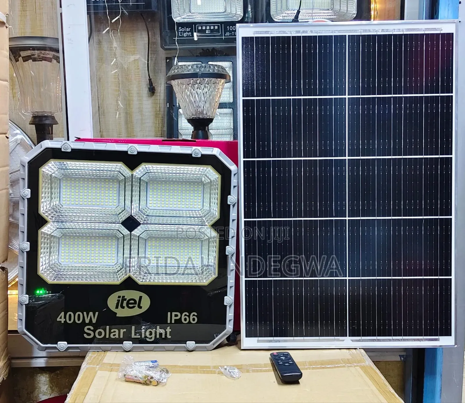 400w Itel Project Solar Floodlight